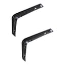SO-TECH® Wandregalhalter RK15 Schwarz 2-tlg. Stahl Bild 2