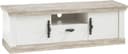 Home affaire Lowboard Florenz TV-Schrank Weiß Landhaus-Look Bild 2
