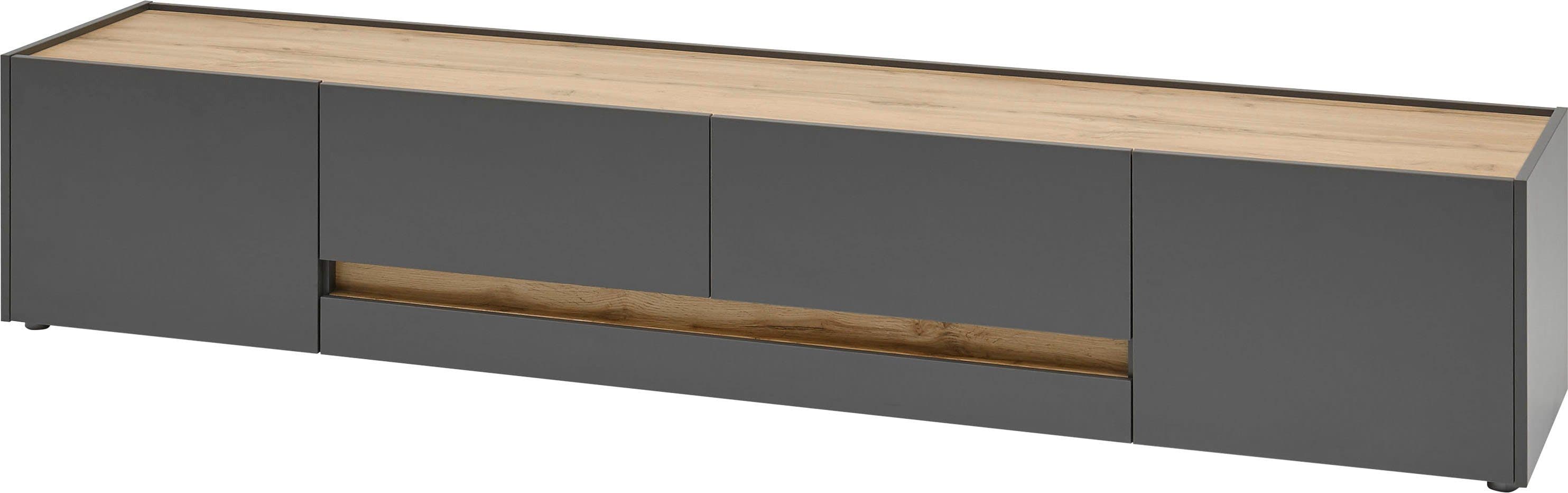 Home affaire Lowboard City/Giron Moderner TV-Schrank Grau Anthrazit - Bild 2