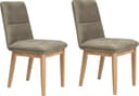 OTTO HOME Esszimmerstuhl Beluna Braun Eiche Massivholz Bild 2