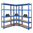 PROREGAL Eckregal MegaDeal 1x Eckregal + 2x Schwerlastregal Ragnar Blau Bild 2