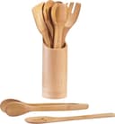 Zeller Present Bambus Besteckhalter Set mit Utensilien Bild 2