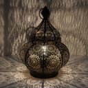 Casa Moro Orientalische Tischlampe Asif Schwarz Gold Bild 2