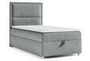 Best for Home Boxspringbett K-11 SINGLE Grau mit Bettkasten Bild 2