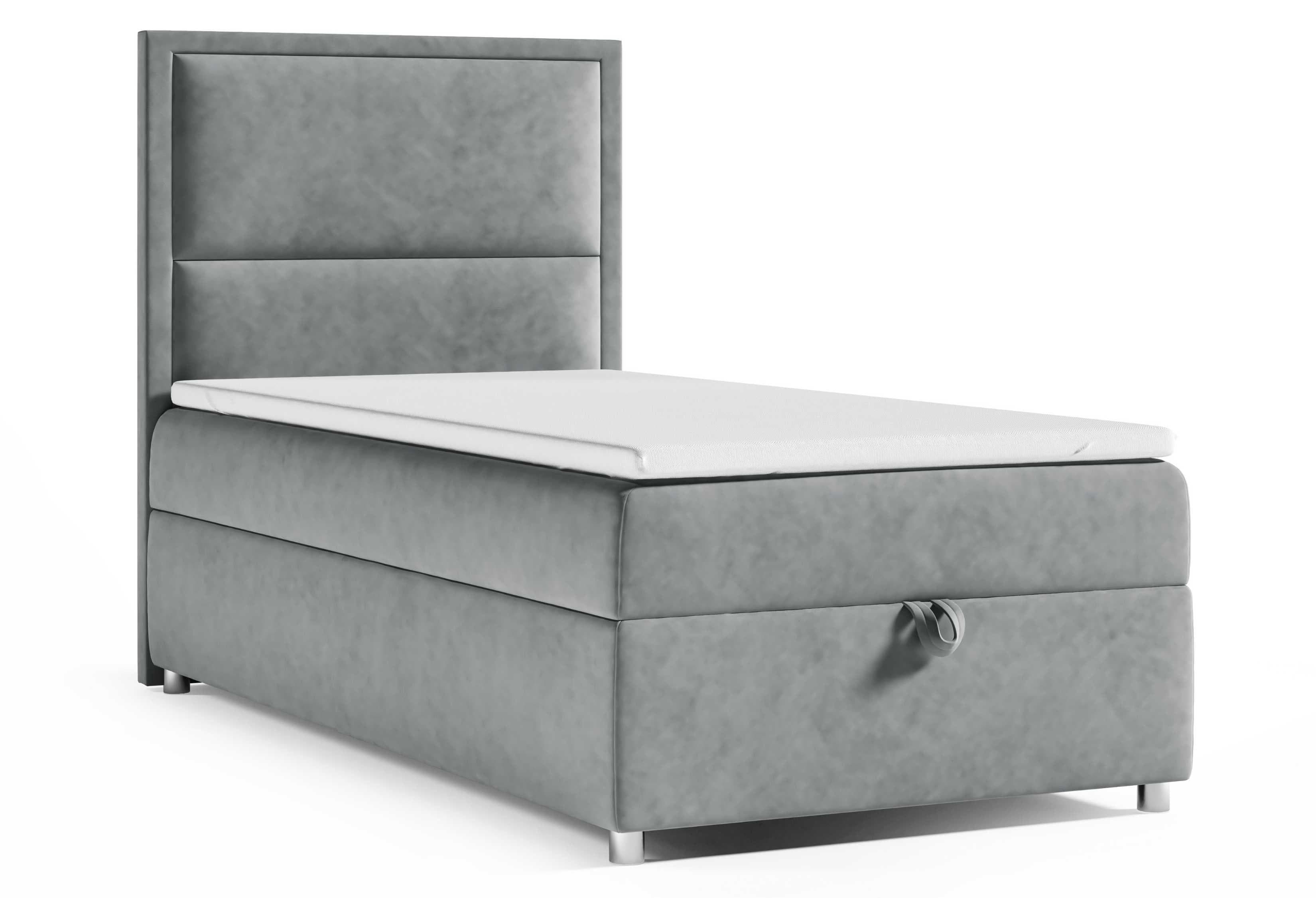 Best for Home Boxspringbett K-11 SINGLE Grau mit Bettkasten - Bild 2