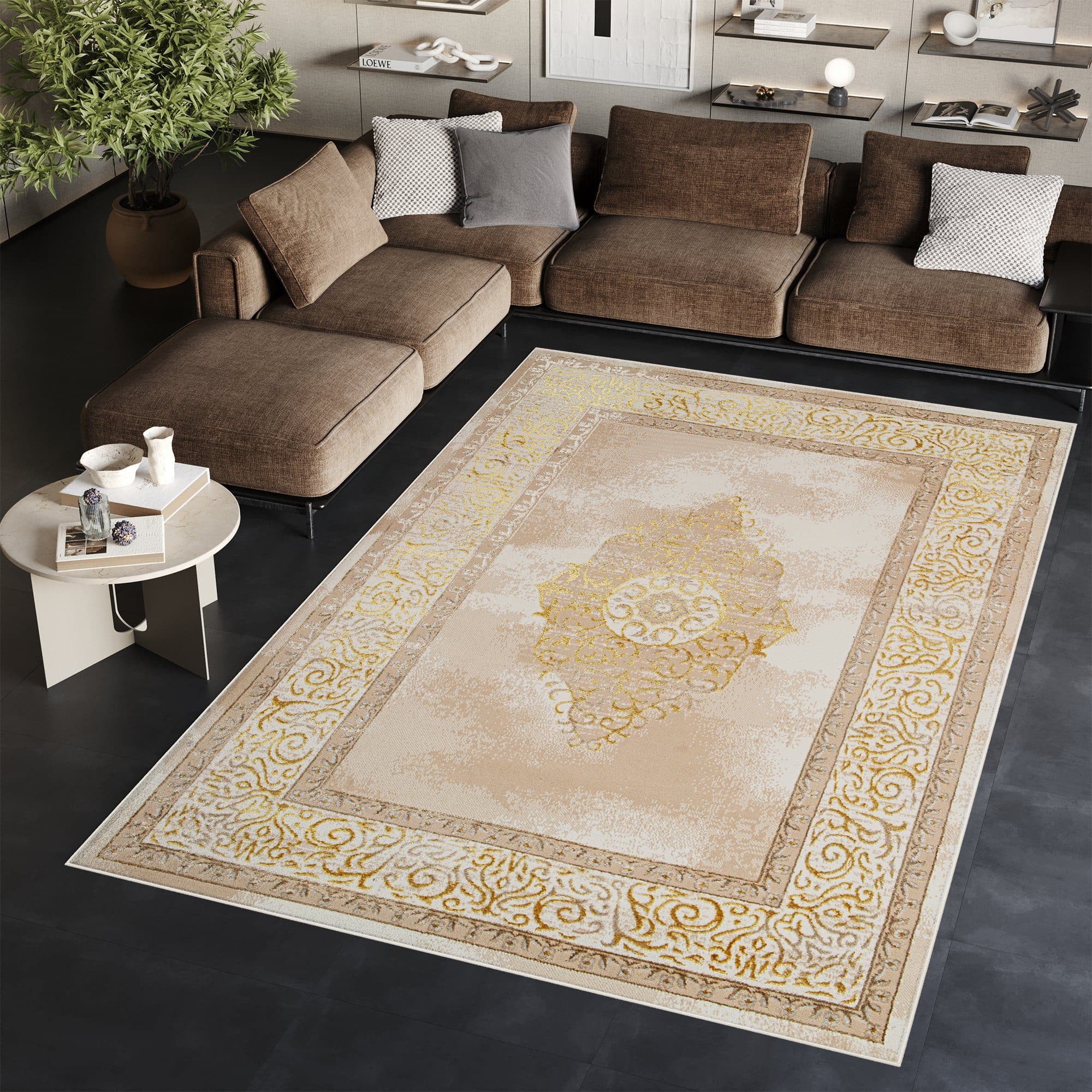 Tapiso Teppich ARES Rechteckig 8 mm Wohnzimmer Schlafzimmer - Bild 2