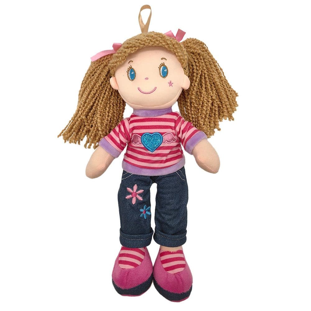 Besttoy Babypuppe Maggy Weichpuppe mit Jeans 35 cm