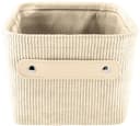 Kleine Wolke Aufbewahrungskorb Bedford Beige Modern Cord-Optik Bild 2