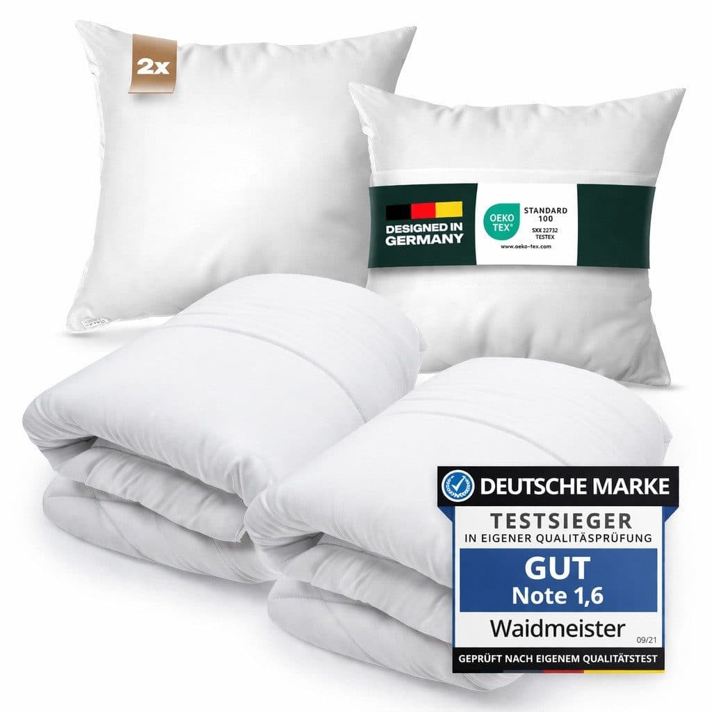 Waidmeister Bettdeckenset 2-teilig 100% Polyester Ganzjahresdecke - Bild 2