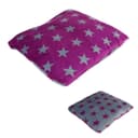 VIVA Home Dekokissen Kuschelweich Sternmotiv Wendeoptik Mikrofaser Bild 2