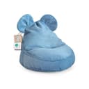 FAVRE Sitzsack KIDS SWEET mit Ohren - Moderner Kindersitzsack in Blau Bild 2