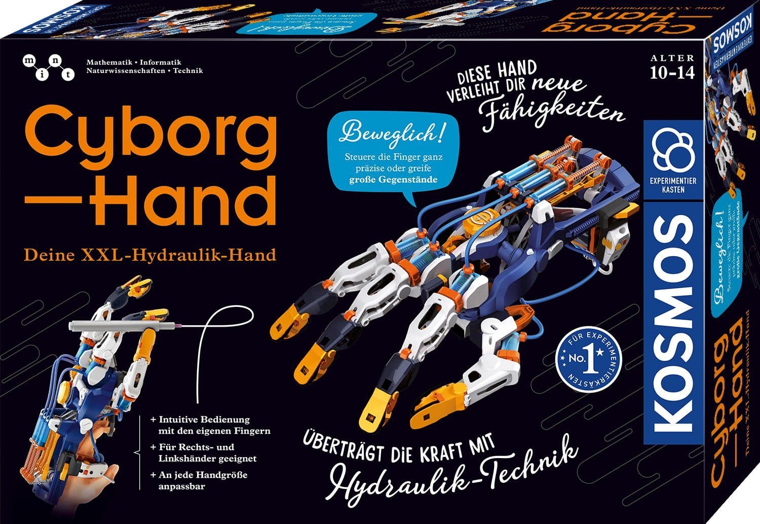 Kosmos Experimentierkasten Cyborg-Hand XXL Hydraulik-Hand - Bild 2
