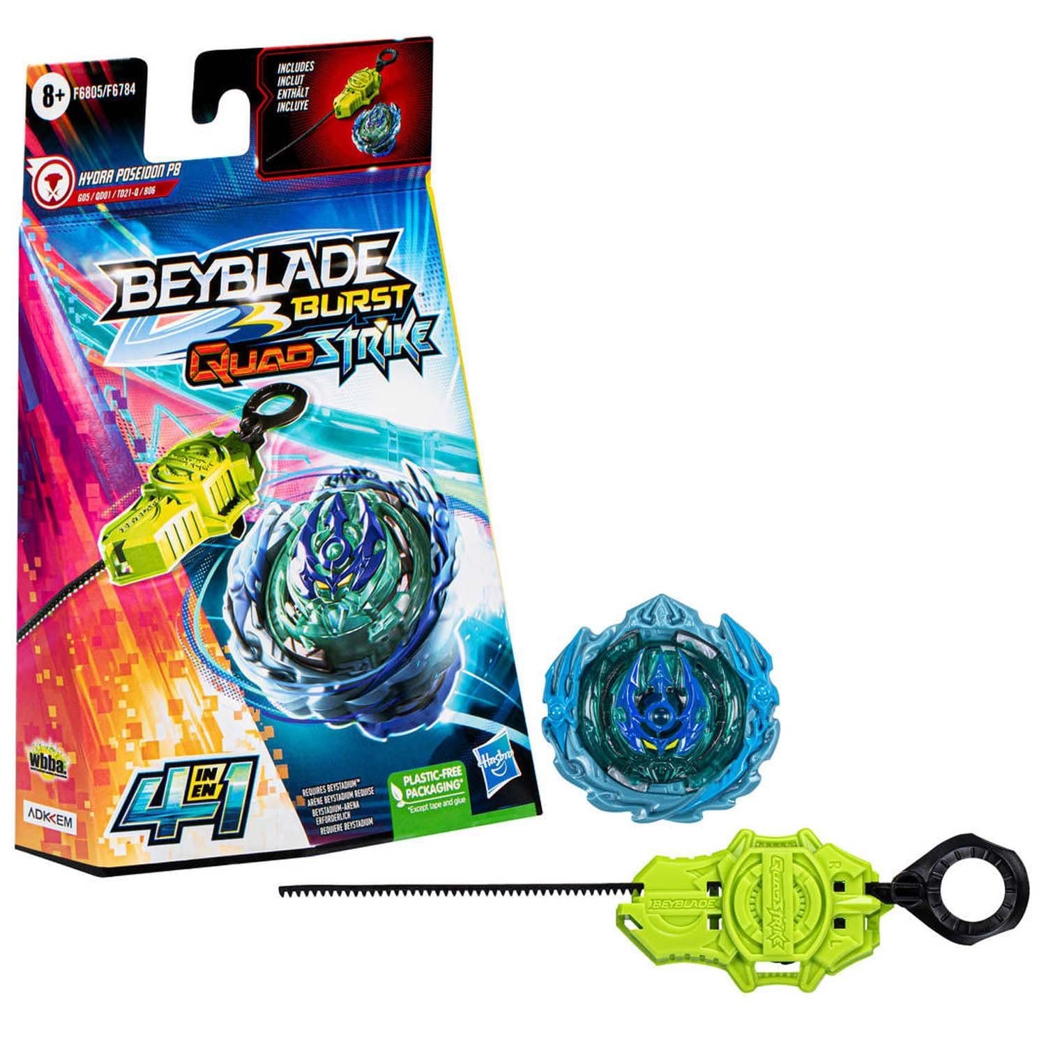 Hasbro Speed-Kreisel BEY QS HYDRA POSEIDON
