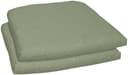 GO-DE Sitzkissen Selina 2er Set Grün Polyester Bild 2
