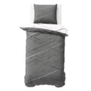 Visaggio Wendebettwäsche Polycotton Streifen Beige Grau Grün Bild 2