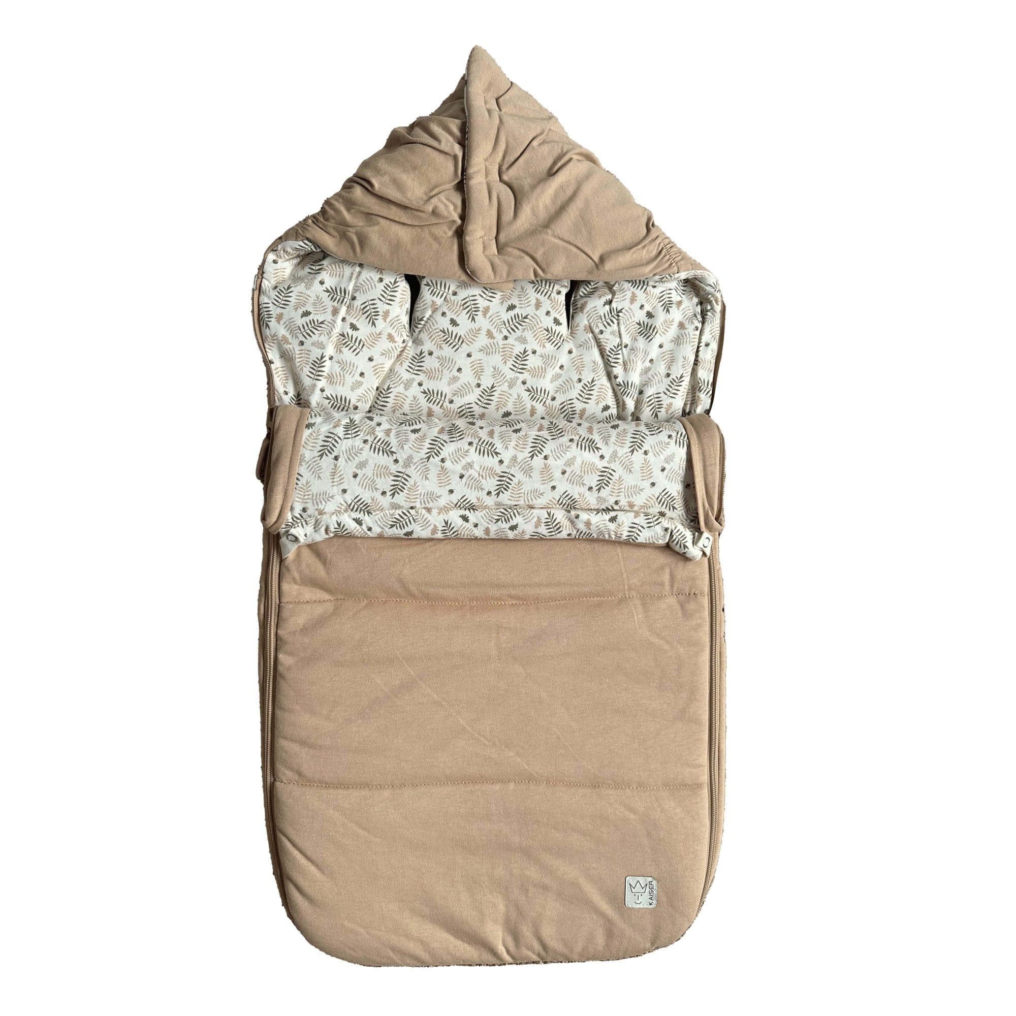 Kaiser Fußsack Sophia Jersey Sommer Kinderwagen Fußsack Beige - Bild 2