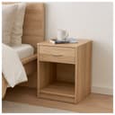 HTI-Living Nachtschrank Nina 1 Schublade Braun Spanplatte Bild 2