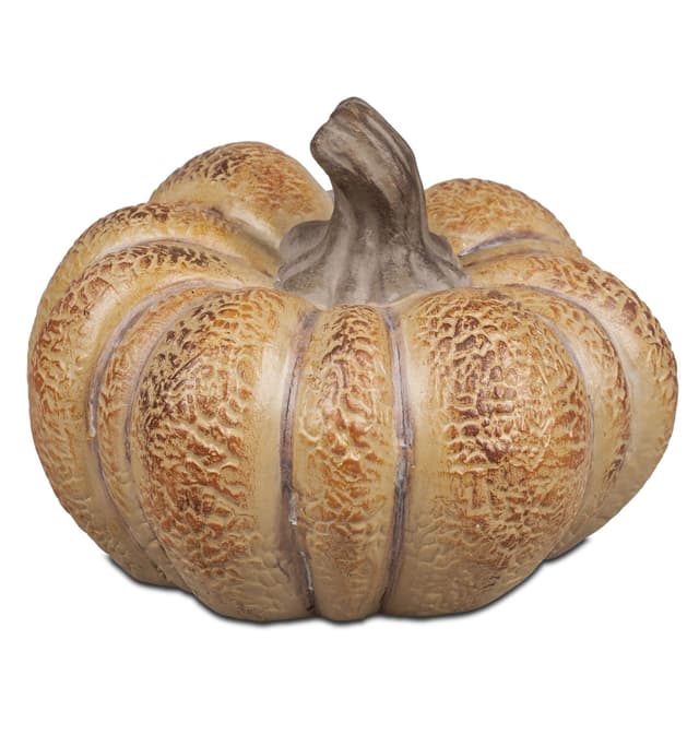 formano Skulptur Herbstfarben Deko Kürbis Braun Keramik