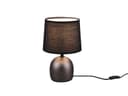 Reality Leuchten LED Nachttischlampe Dimmbar Skandinavisch Silber Schwarz Bild 2