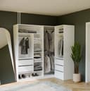 Raumhirsch Furniture Schubladenmodul für Kleiderschrank Weiß Bild 2