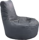 KINZLER Sitzsack Chilly Anthrazit Polyester mit Rückenlehne Bild 2