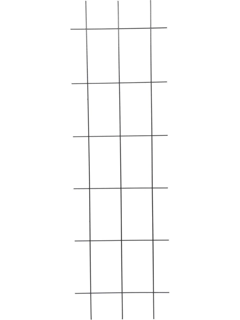 Trend Line Spaliergitter Anthrazit Metall mit Wandbefestigung