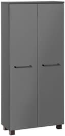 Midischrank WELLTIME Trento Grau 2 Türen 60 cm Bild 2