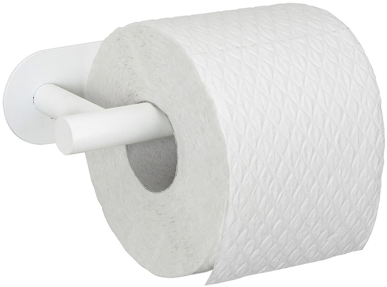WENKO Toilettenpapierhalter Turbo-Loc Modell Orea Weiß Edelstahl - Bild 2
