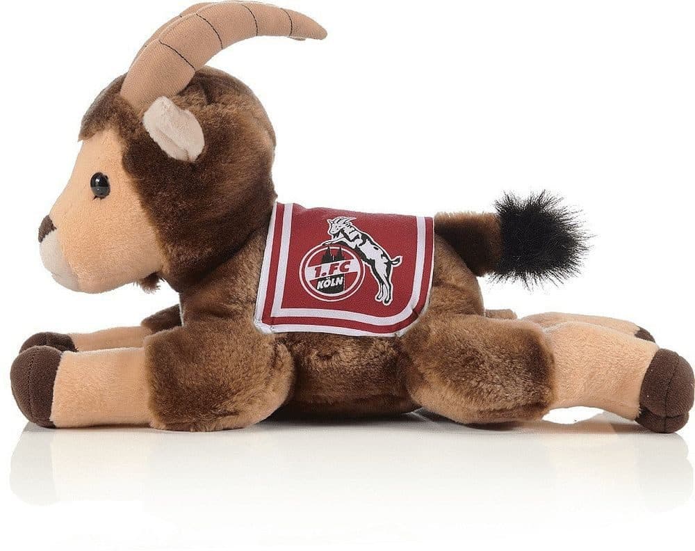 1. FC Köln Plüsch-Hennes Liegend - 30cm Maskottchen