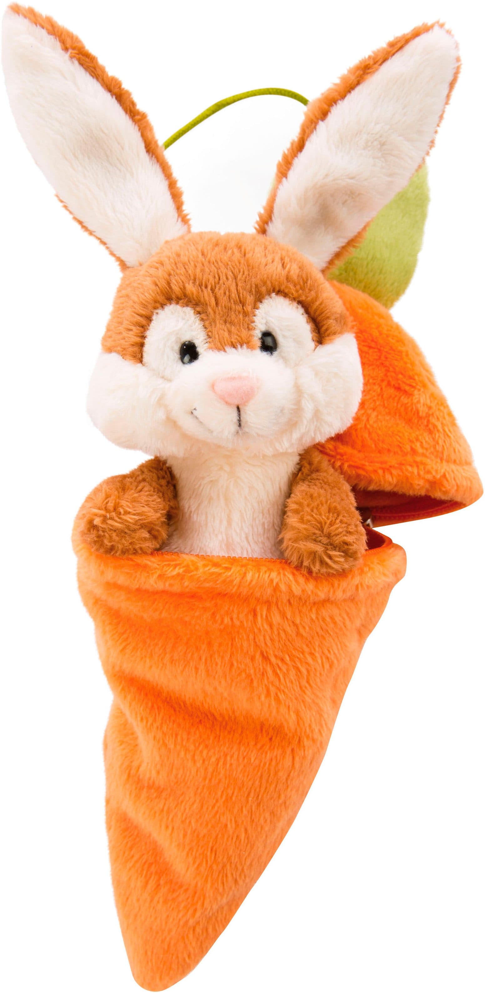 Nici Kuscheltier Hase in Karotte 15 cm Braun/Orange - Bild 2