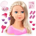BAYER Frisier- & Schminkkopf Charlene Super Model Rosa Blond Bild 2