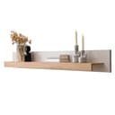 Lomadox Wandregal SITTEN-61 Eiche Kaschmir Beige Wandboard Bild 2