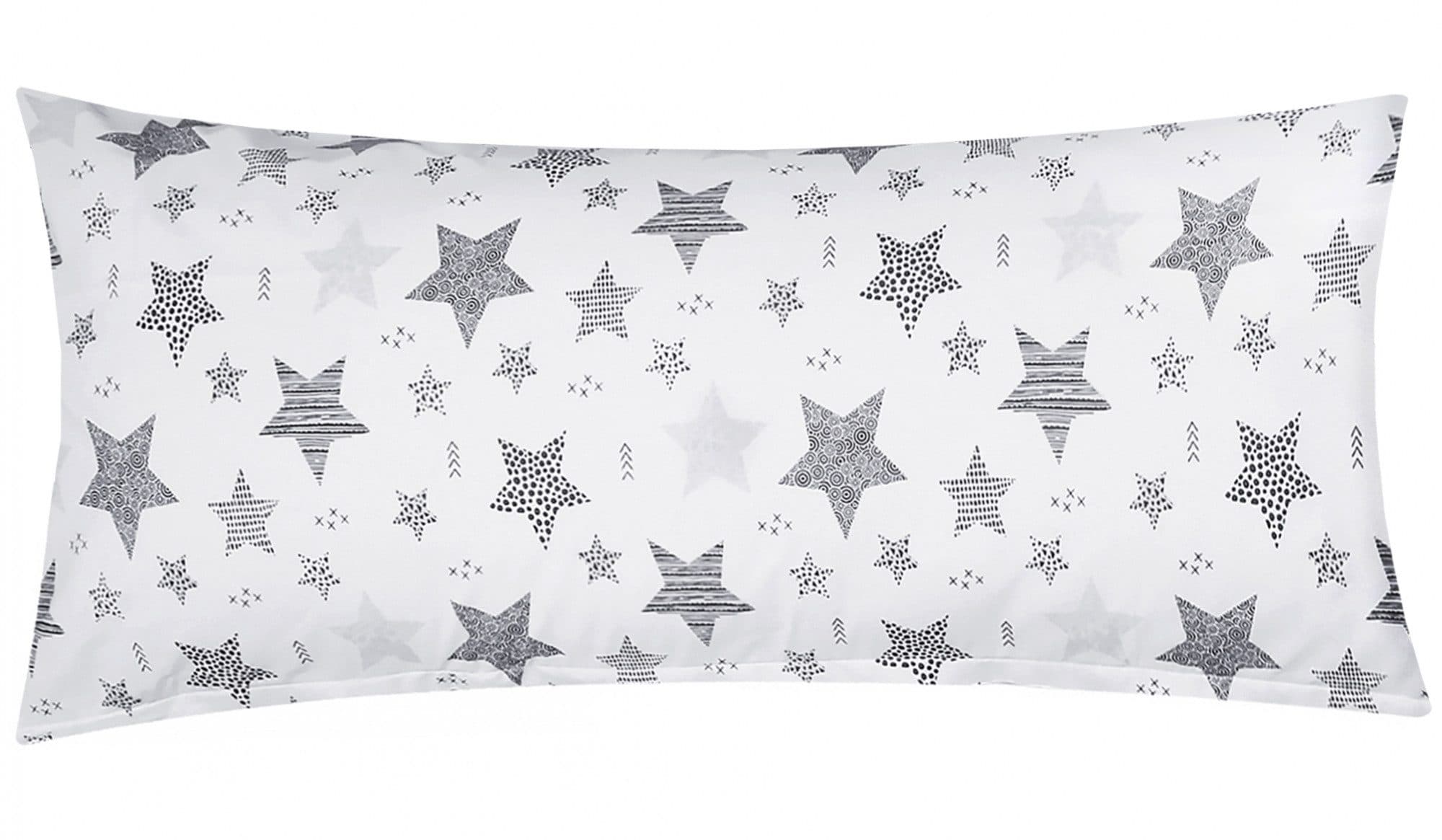 Heubergshop Kissenbezug 40x80cm 100% Baumwolle Renforcé
