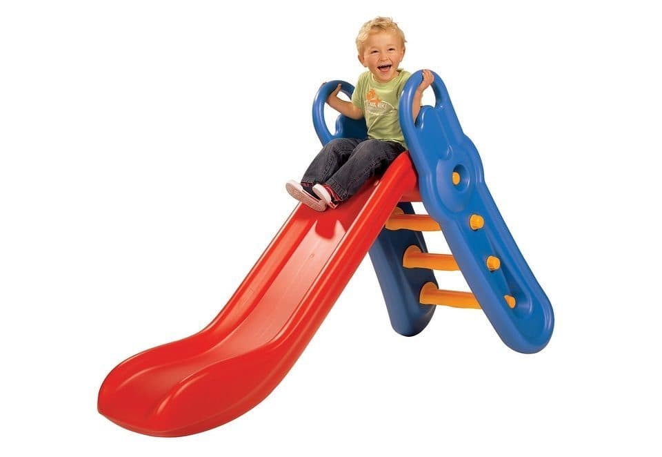 BIG Fun-Slide Rutsche Bunt für Drinnen und Draußen - Bild 2