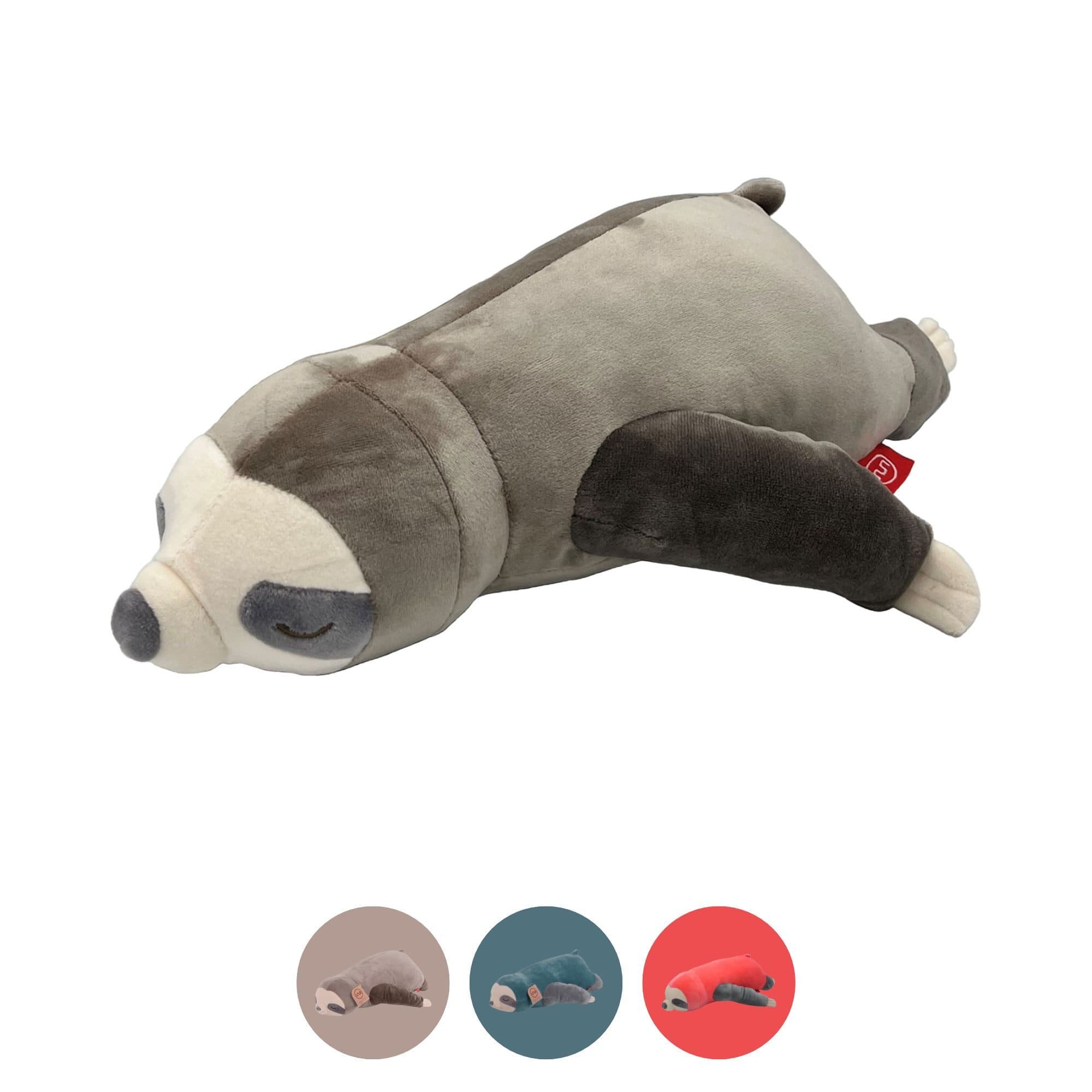 UNUS HOME Seitenschläferkissen Faultier Grau Mini 30cm