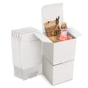 Bundviel Aufbewahrungsbox Karton Geschenkboxen Weiß 24 Stück Bild 2