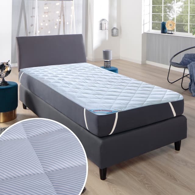 BESTLIVINGS Matratzenschoner Top Cool: Sommer- & Winterseite, Atmungsaktiv