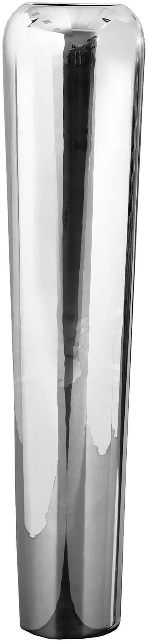 Dekovase FINK TUTZI Silber Vase aus Eisen - Bild 2