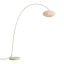 Qazqa Stehlampe Bida Beige Japandi Stahl Bild 2