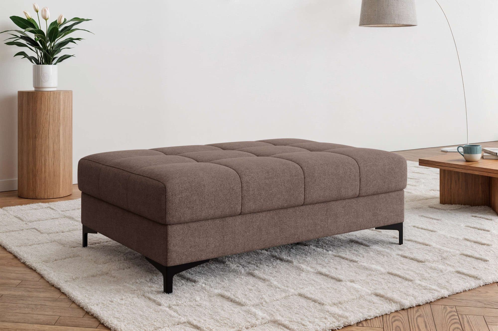 OTTO HOME Polsterhocker LEEVKE Sitzhocker passend zum Sofa, Breite 115 cm - Bild 2