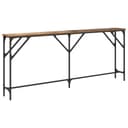 vidaXL Konsolentisch Altholz 180 cm Schichtholz Metall Industrial Bild 2