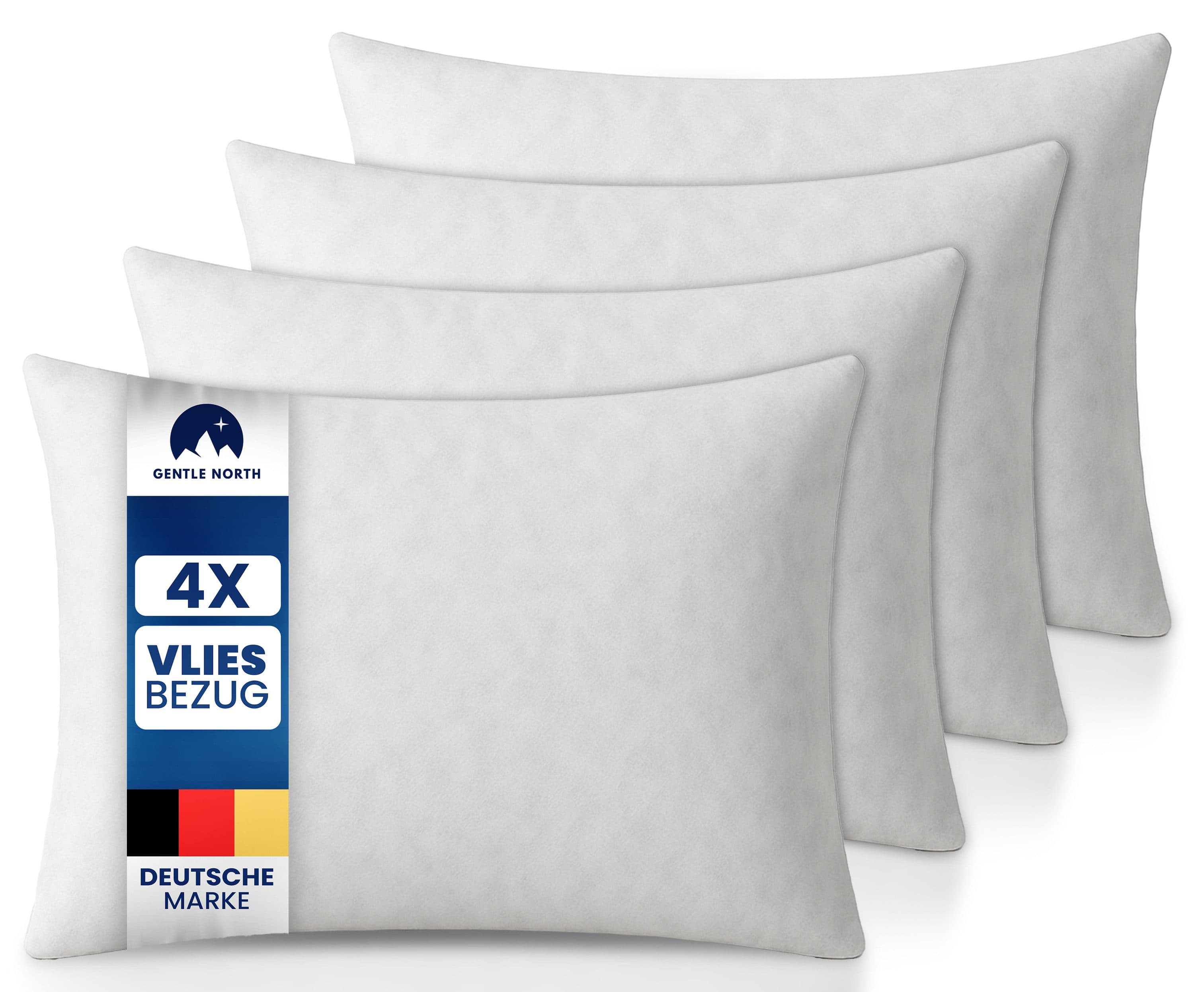 Gentle North Microfaserkissen 4er-Set – Weich, Waschen & Deko - Bild 2
