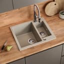 Bergstroem Granitspüle Prag Beige Doppelbecken Bild 2