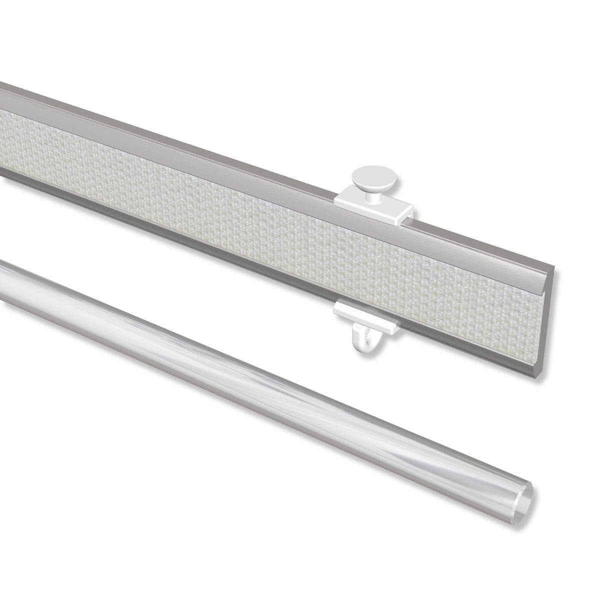 INTERDECO Paneelwagen Easyslide Silbergrau Kürzbar für Schiebegardinen - Bild 2