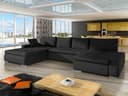 MIRJAN24 Wohnlandschaft Caro Ecksofa mit Schlaffunktion und Bettkasten Bild 2