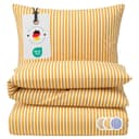 Carpe Sonno Bettwäsche Seersucker Gelb-Weiß 2-teilig Bügelfrei Bild 2