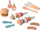 MUSTERKIND® Spiellebensmittel BBQ-Set Capsicum Bunt Holz Bild 2