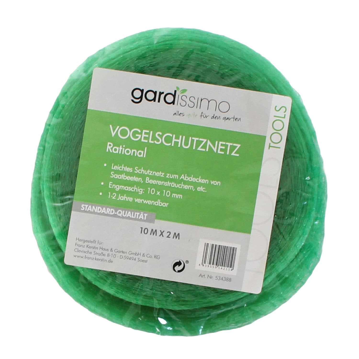 Fachhandel Plus Laubschutznetz 10x2m Grün - Bild 2
