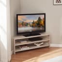 en.casa TV-Regal »Berg« Beige Abgeschrägt Bild 2
