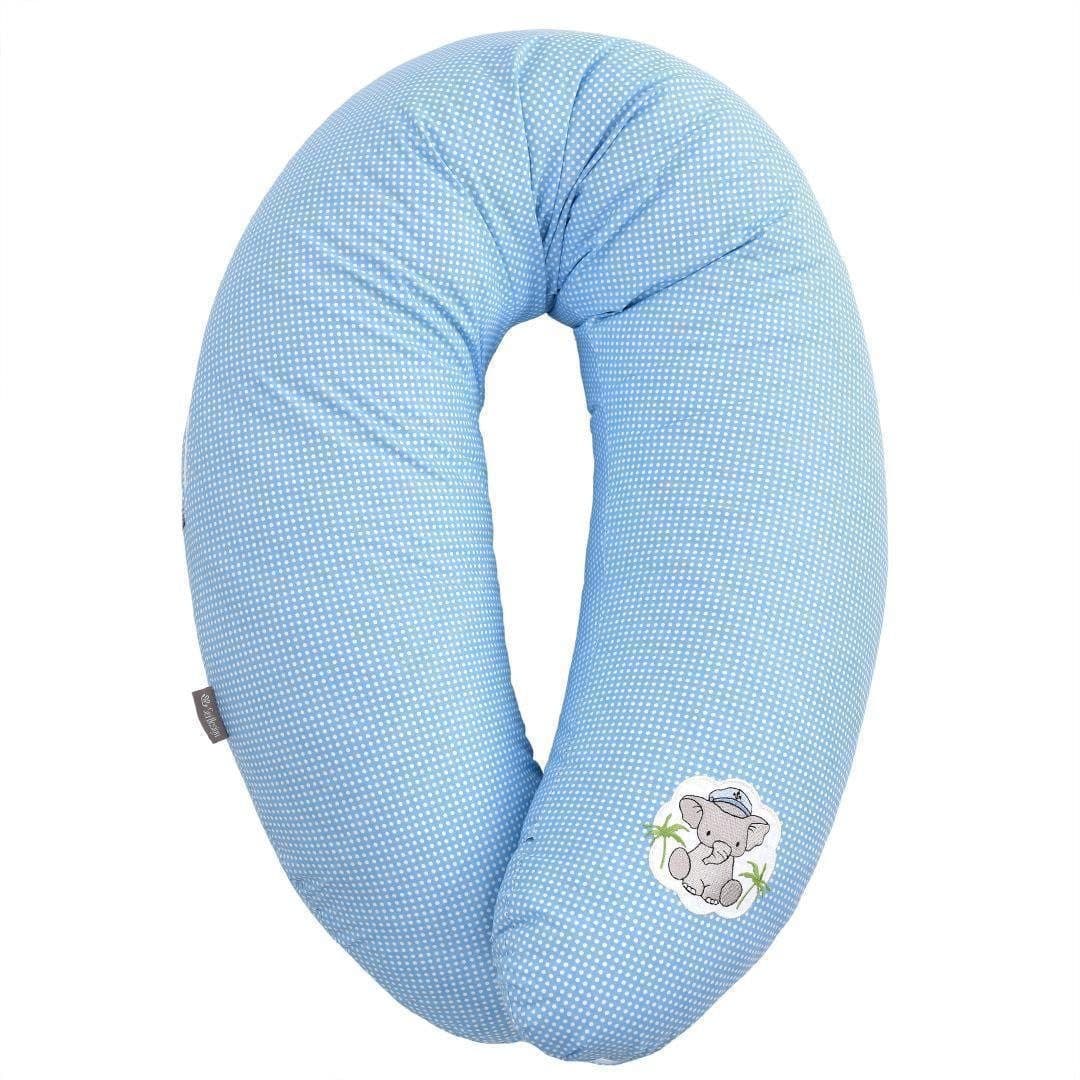 SEI Design Stillkissenbezug Ersatzbezug 100% Baumwolle Blau - Bild 2